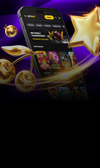 Aplikacja LvBet na urządzeniu mobilnym